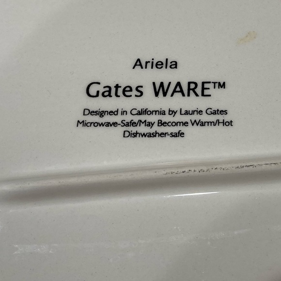 Oval serving Plate- Ariela Gates Ware - Picture 2 of 4